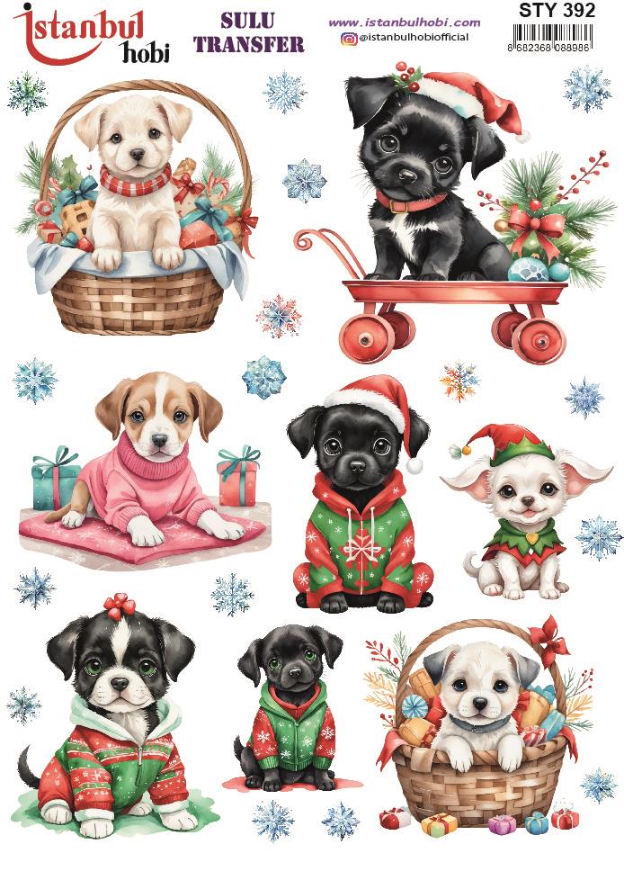 Yılbaşı Sulu Transfer 25x35cm STY392