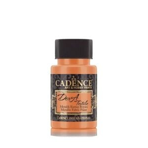 Cadence Dora Metalik Kumaş Boyası 1156 Turuncu 50ml