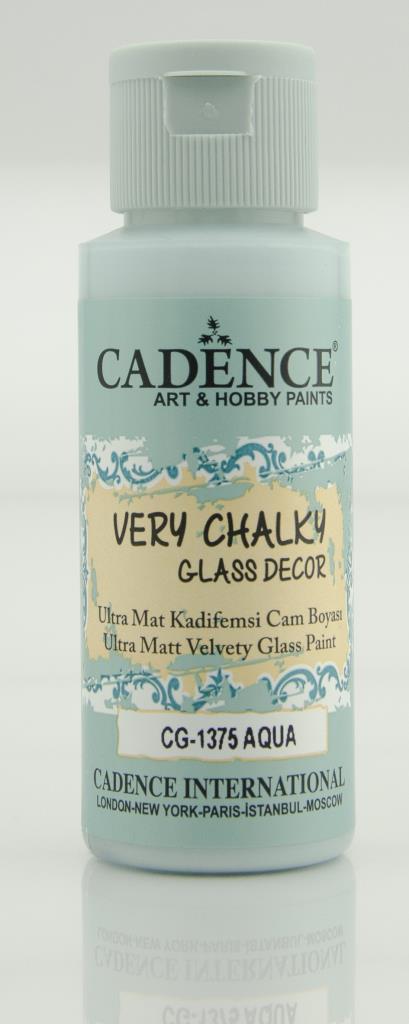 Cadence Very Chalky Glass CG-1375 Aqua