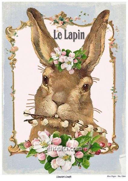 Lineart Pirinç Dekopaj Kağıdı Model - 3264