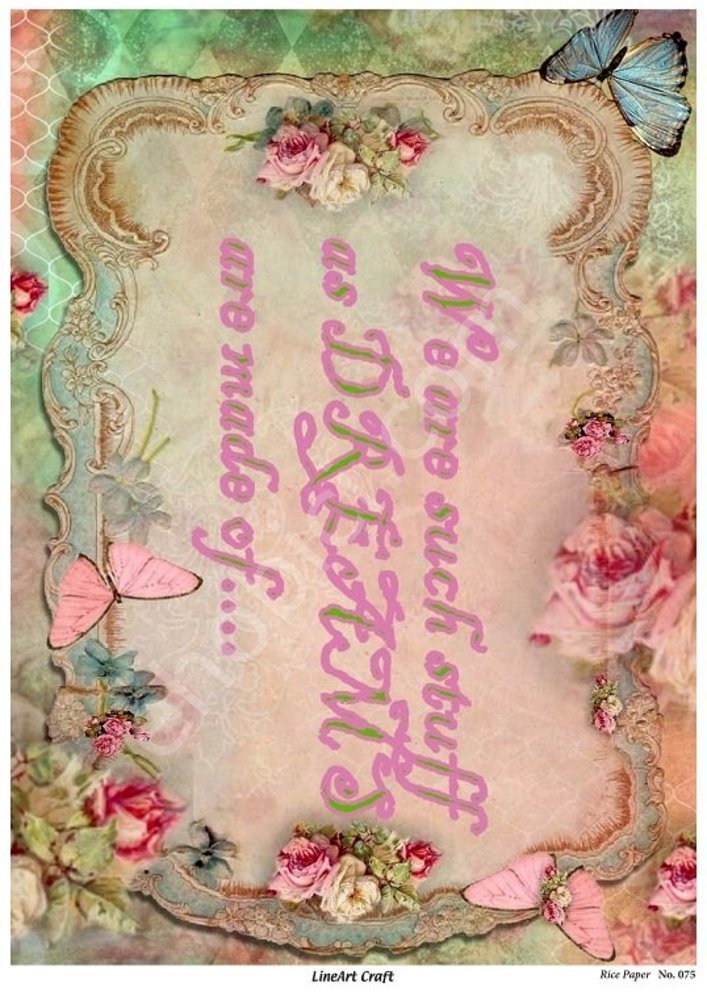 Model 075 - Pirinç Dekopaj Lineart Craft