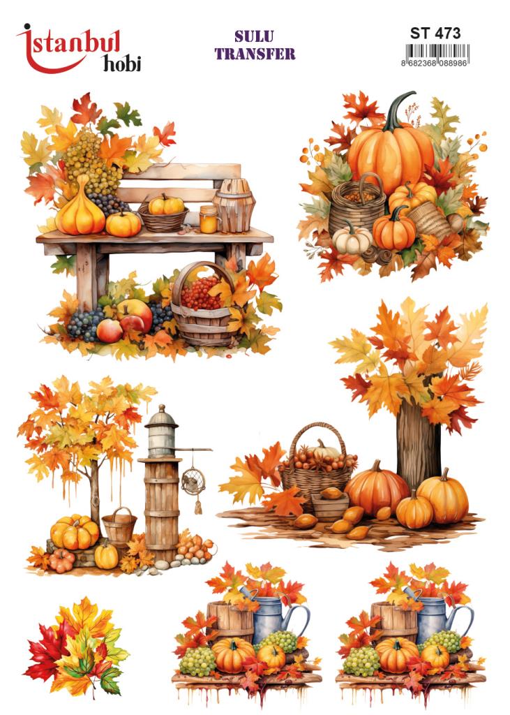 Sulu Transfer Kağıdı 25x35cm ST-473