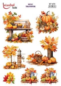 Sulu Transfer Kağıdı 25x35cm ST-473