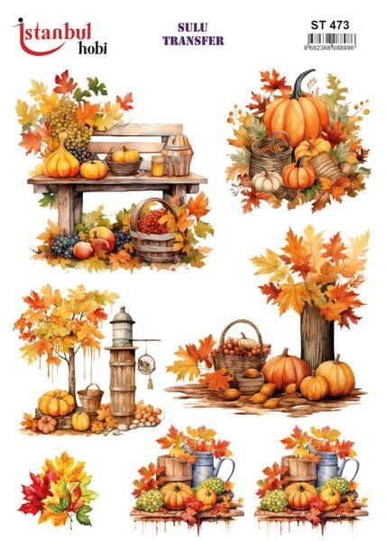 Sulu Transfer Kağıdı 25x35cm ST-473