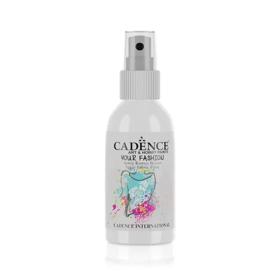 Cadence Your Fashion Sprey Kumaş Boyası 1100 Beyaz 100ml