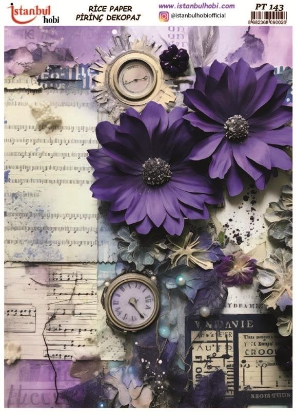 Pirinç Dekopaj Kağıdı 30x42cm PT-143