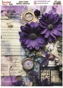 Pirinç Dekopaj Kağıdı 30x42cm PT-143