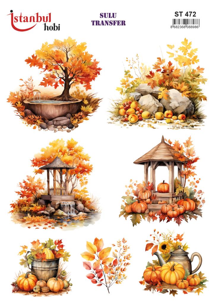 Sulu Transfer Kağıdı 25x35cm ST-472