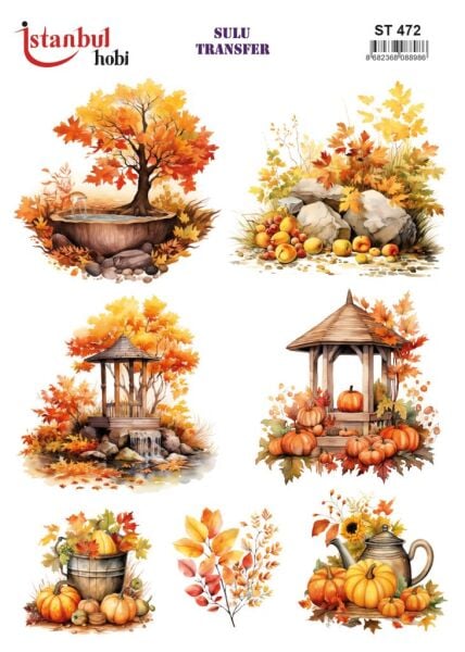 Sulu Transfer Kağıdı 25x35cm ST-472