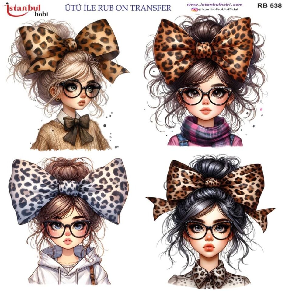 Ütü ile Rub On Transfer Kağıdı 30x30cm RB-538