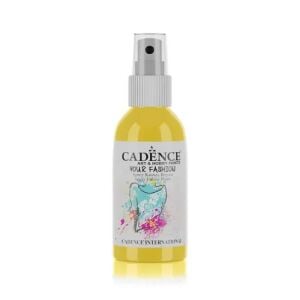 Cadence Your Fashion Sprey Kumaş Boyası 1101 Limon Sarı 100ml