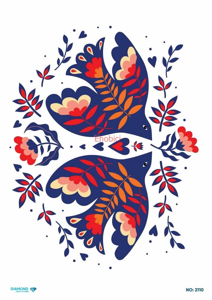 Diamond Pirinç Dekopaj Kağıdı - 2110