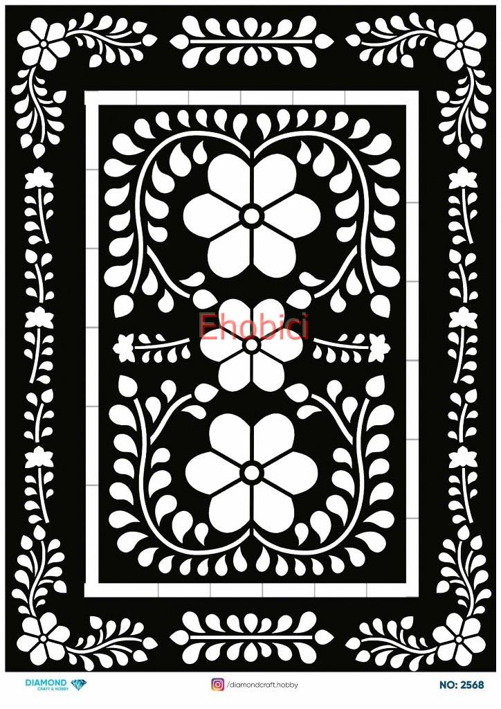 Diamond Pirinç Dekopaj Kağıdı - 2568