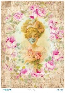 Diamond Pirinç Dekopaj Kağıdı - 3484