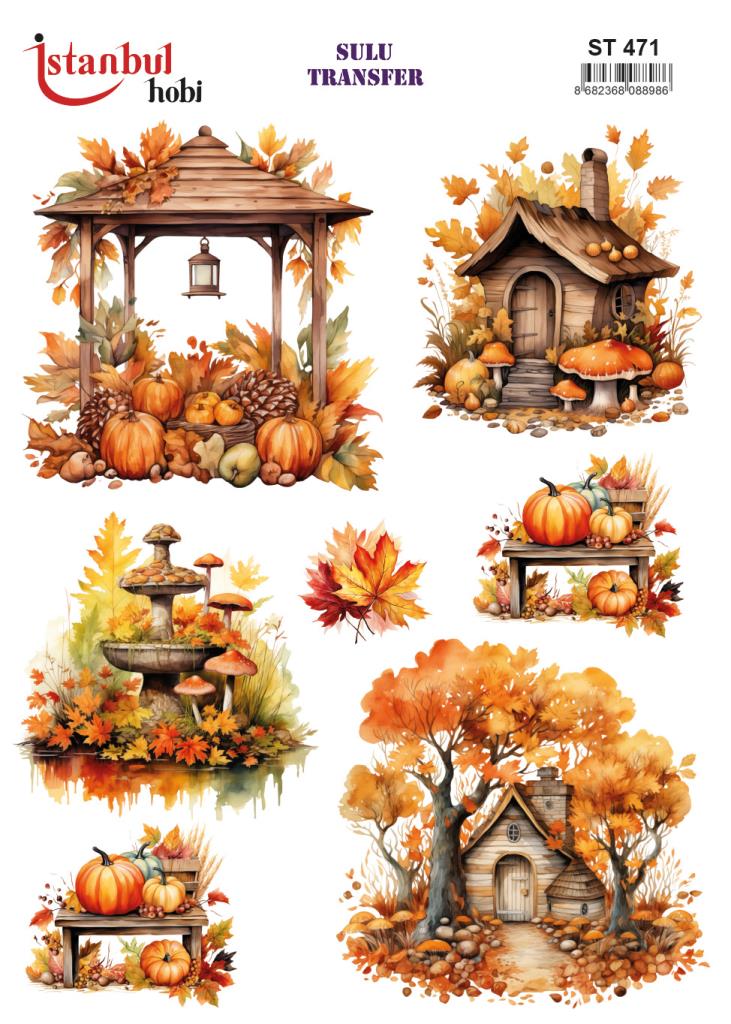 Sulu Transfer Kağıdı 25x35cm ST-471