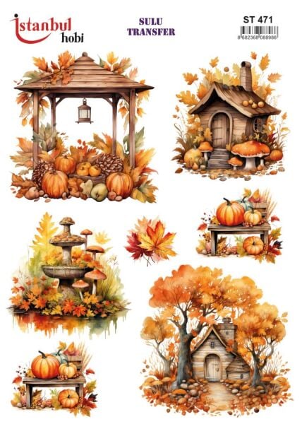 Sulu Transfer Kağıdı 25x35cm ST-471