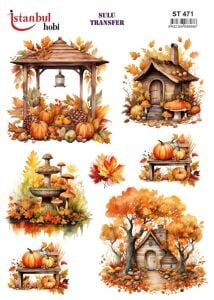 Sulu Transfer Kağıdı 25x35cm ST-471