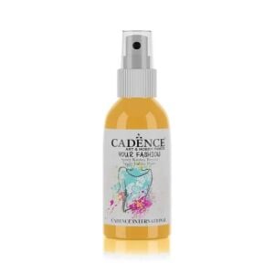 Cadence Your Fashion Sprey Kumaş Boyası 1102 Güneş Sarı 100ml