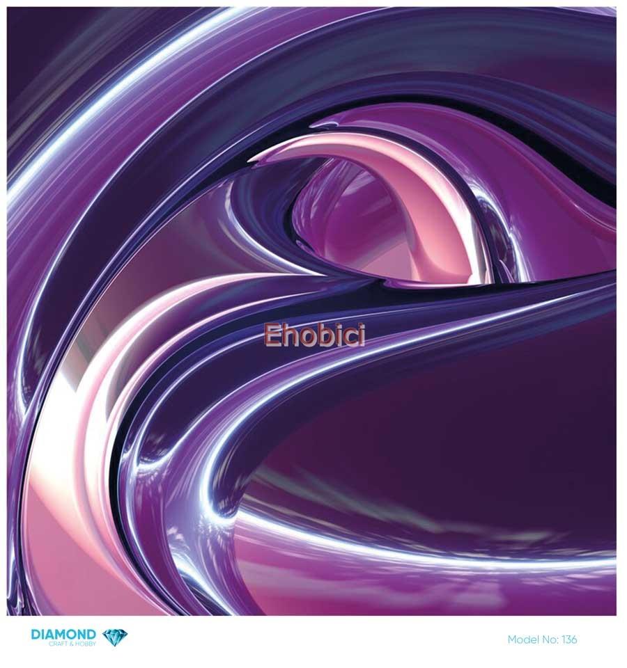 Diamond Pirinç Dekopaj Kağıdı - 136 - 30x30