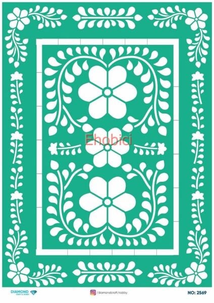 Diamond Pirinç Dekopaj Kağıdı - 2569