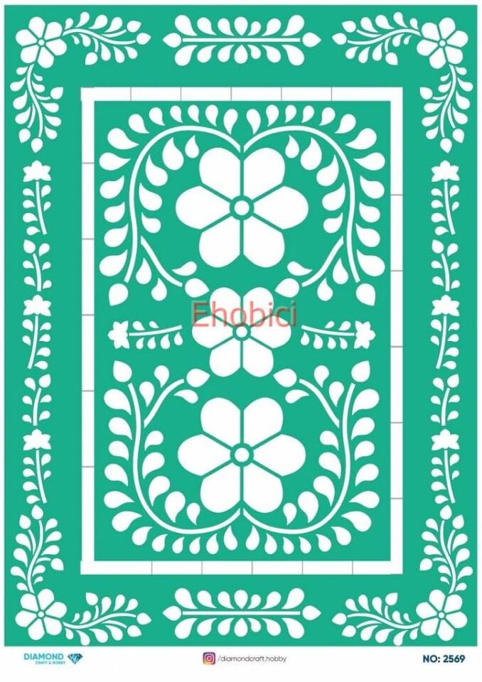 Diamond Pirinç Dekopaj Kağıdı - 2569