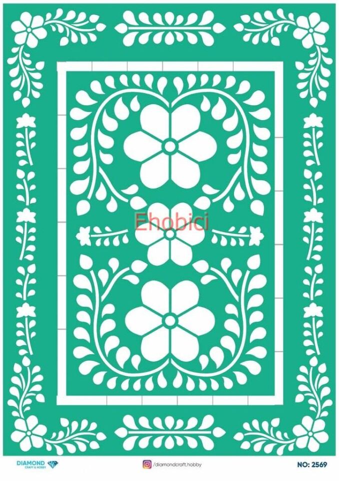 Diamond Pirinç Dekopaj Kağıdı - 2569