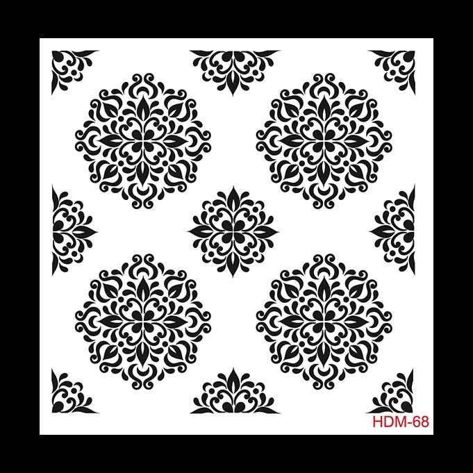 HDM68 Cadence Home Dekor Stencil 25x25
