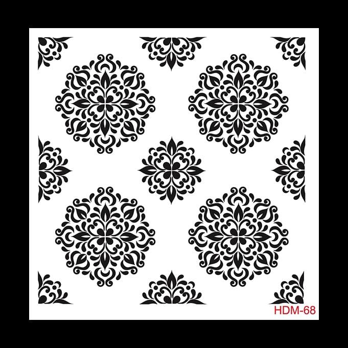 HDM68 Cadence Home Dekor Stencil 25x25