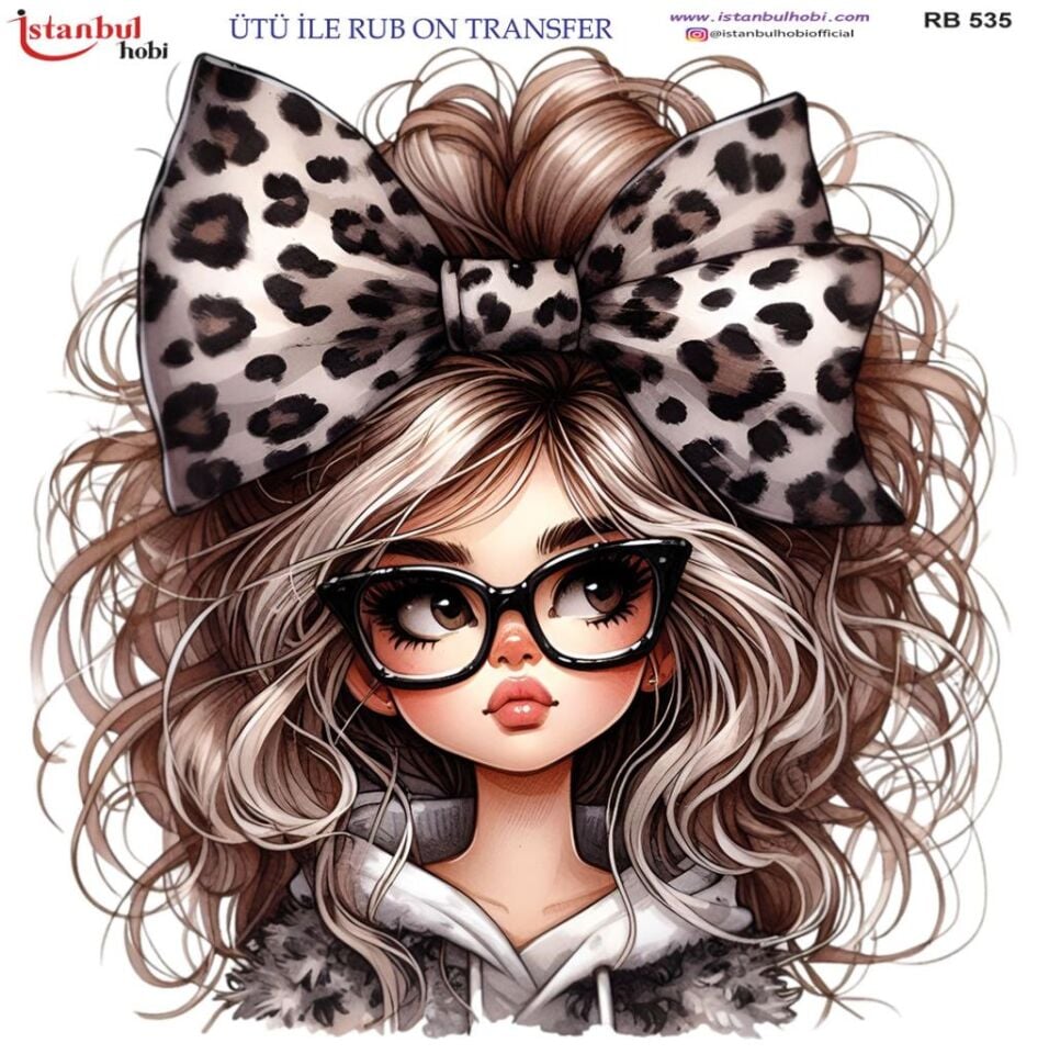 Ütü ile Rub On Transfer Kağıdı 30x30cm RB-535