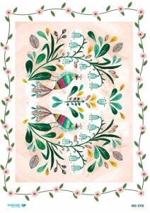 Diamond Pirinç Dekopaj Kağıdı - 2112