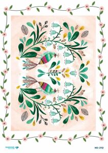 Diamond Pirinç Dekopaj Kağıdı - 2112