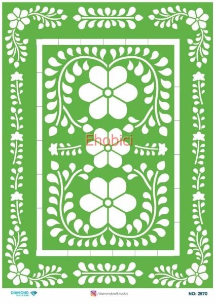 Diamond Pirinç Dekopaj Kağıdı - 2570