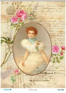 Diamond Pirinç Dekopaj Kağıdı - 3486