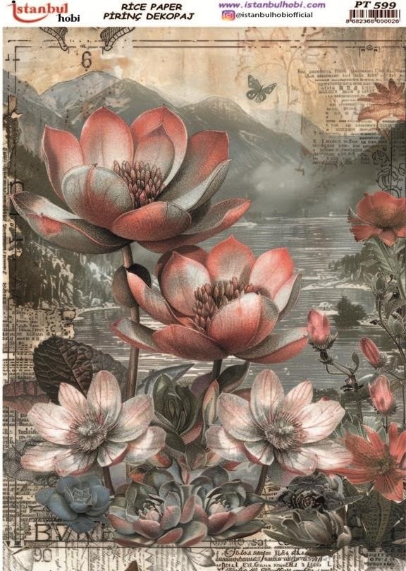 Pirinç Dekopaj Kağıdı 30x42cm PT-599