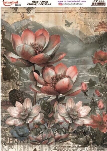 Pirinç Dekopaj Kağıdı 30x42cm PT-599