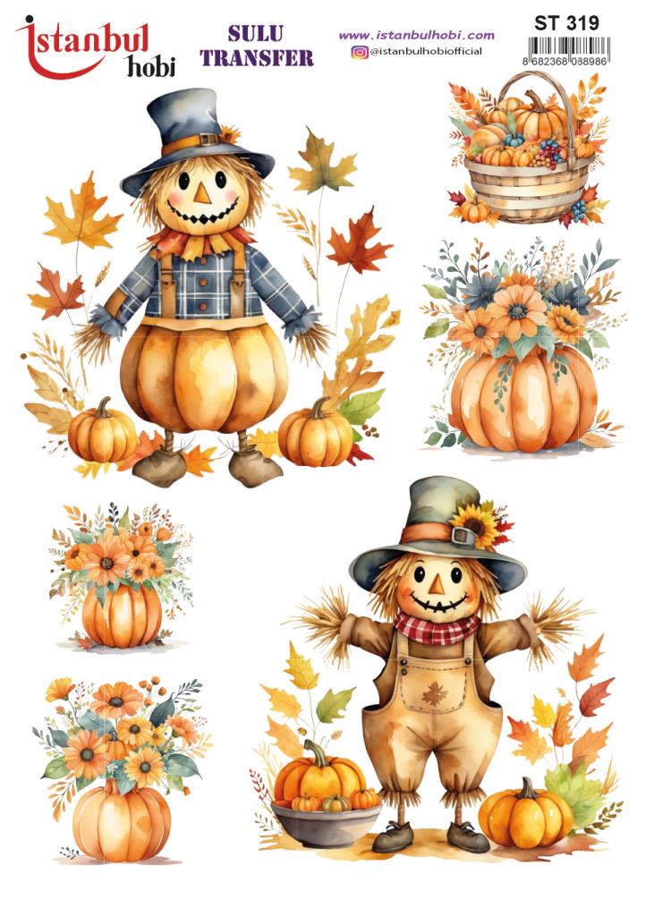 Sulu Transfer Kağıdı 25x35cm ST-319