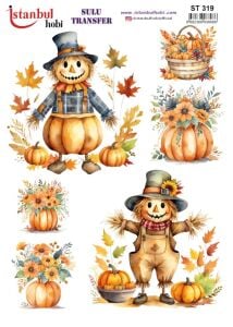 Sulu Transfer Kağıdı 25x35cm ST-319