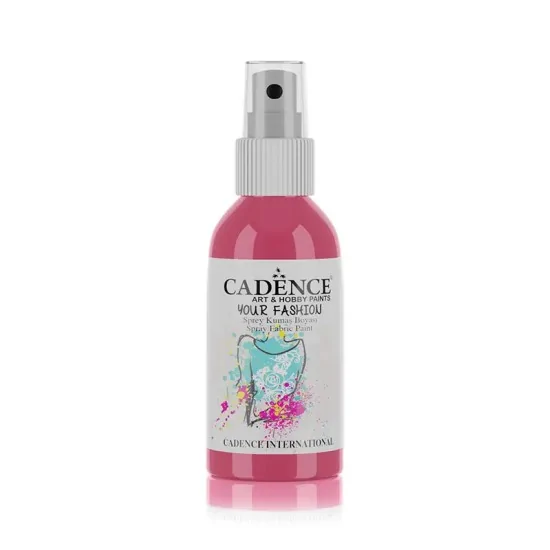 Cadence Your Fashion Sprey Kumaş Boyası 1104 Fuşya 100ml