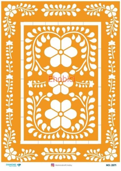 Diamond Pirinç Dekopaj Kağıdı - 2571