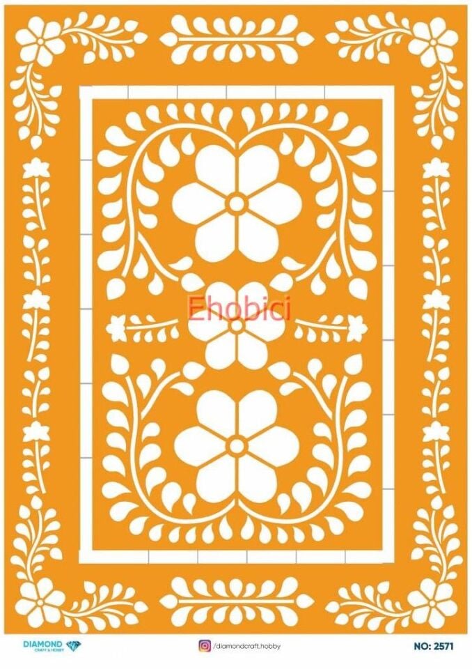Diamond Pirinç Dekopaj Kağıdı - 2571