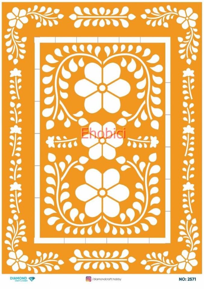 Diamond Pirinç Dekopaj Kağıdı - 2571