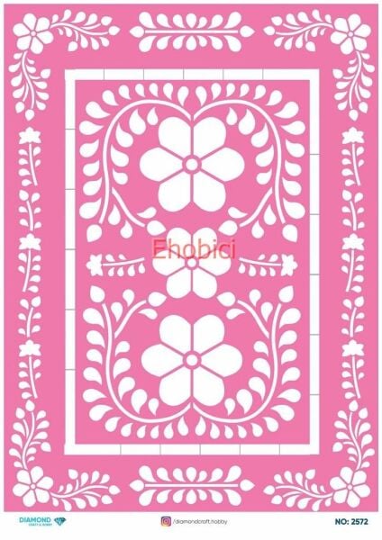 Diamond Pirinç Dekopaj Kağıdı - 2572