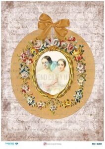 Diamond Pirinç Dekopaj Kağıdı - 3488