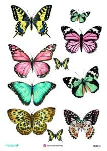 Diamond Pirinç Dekopaj Kağıdı - 5343