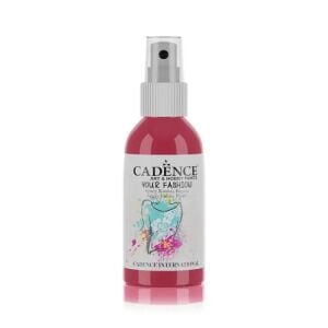 Cadence Your Fashion Sprey Kumaş Boyası 1106 Crimson Kırmızı 100ml
