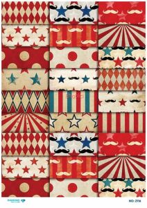 Diamond Pirinç Dekopaj Kağıdı - 2116