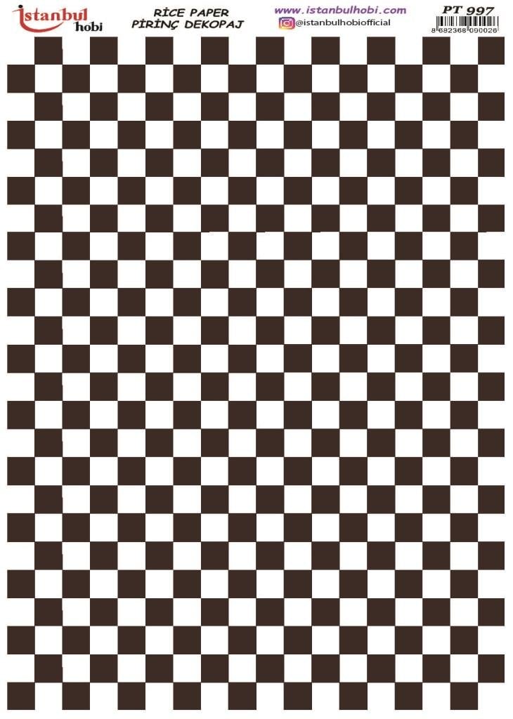 Pirinç Dekopaj Kağıdı 30x42cm PT-997