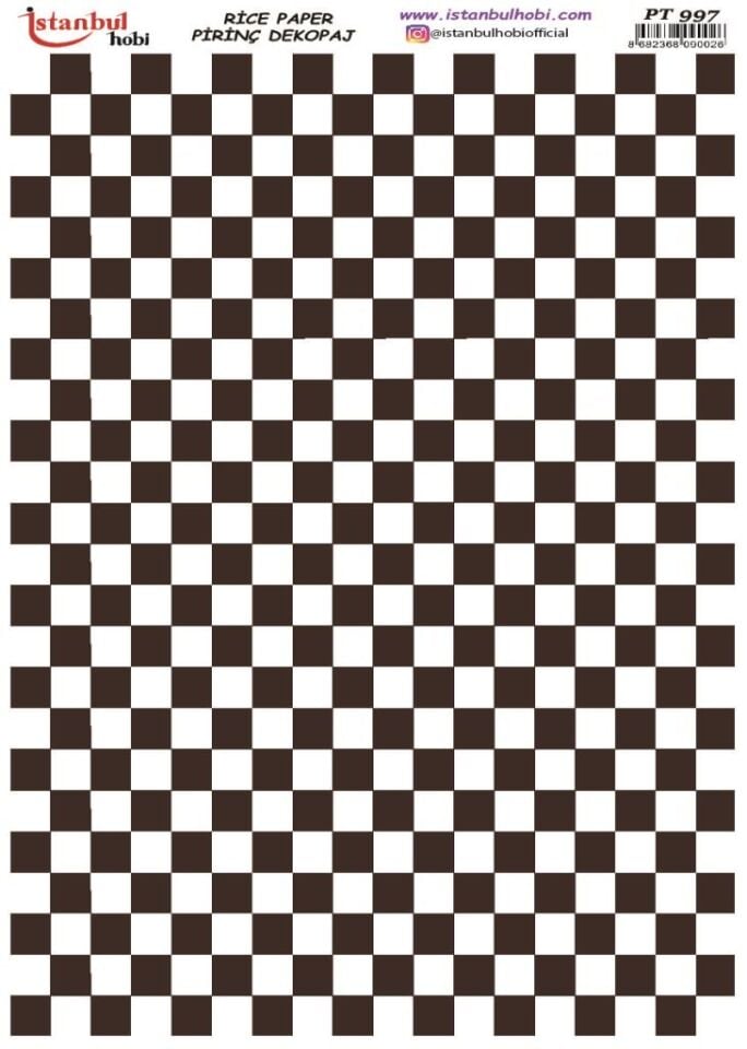 Pirinç Dekopaj Kağıdı 30x42cm PT-997