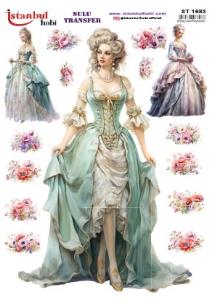 Sulu Transfer Kağıdı 25x35cm ST-1683