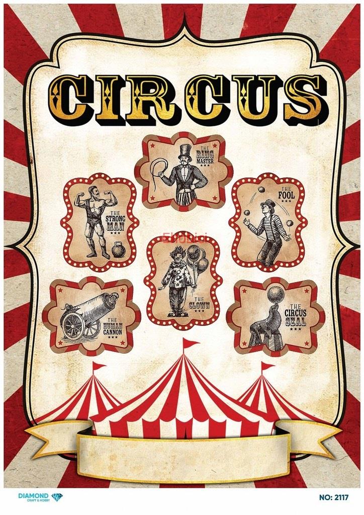 Diamond Pirinç Dekopaj Kağıdı - 2117